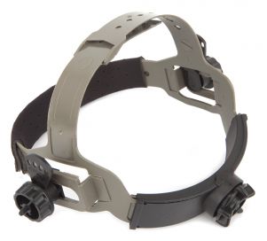 Forney Ratcheting Headgear for Welding Helmet Black/Gray 1 pc