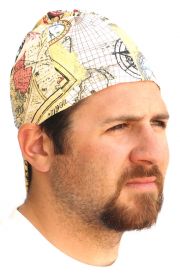 Industries Inc 55816 Multi-Colored Reversible Cotton Welding Cap, Size 7.25
