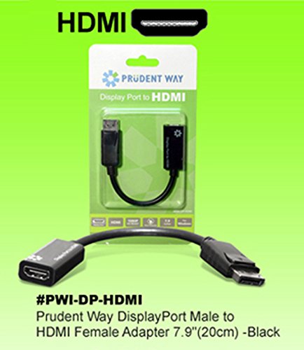 Adapter HDMI Display Port For Windows -  Prudent Way, PR391768