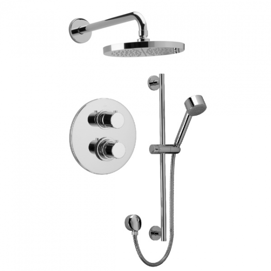 La Toscana 78CR791 Polished Chrome Elba Thermostatic Valve W