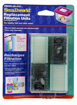 Picture of Penn Plax SWF1C Replacement Filtration Units