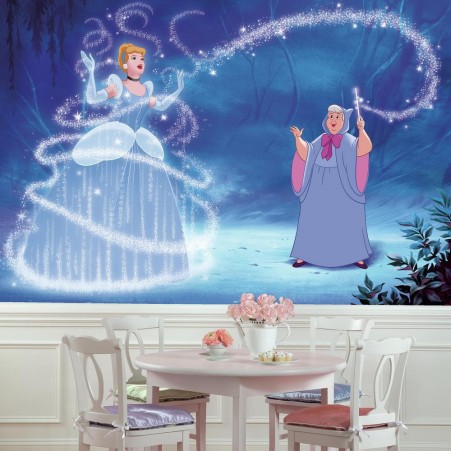 Picture of Roommates JL1375M 6 x 10.5 ft. Disney Princess Cinderella - Magic XL Wallpaper Mural