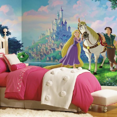 Picture of Roommates JL1378M 6 x 10.5 ft. Disney Princess Tangled XL Wallpaper Mural