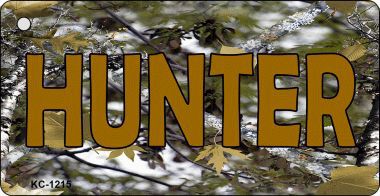 SMART BLONDE Hunter Camo Novelty Aluminum Key Chain KC-1215