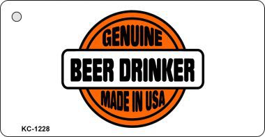 KC-1228 Beer Drinker Novelty Key Chain