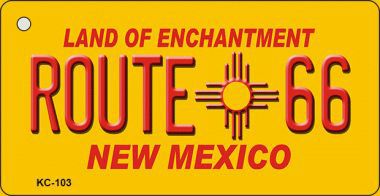 KC-103 New Mexico Route 66 Novelty Key Chain