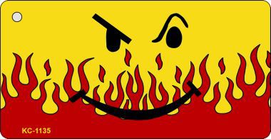KC-1135 Attitude Flame Novelty Key Chain