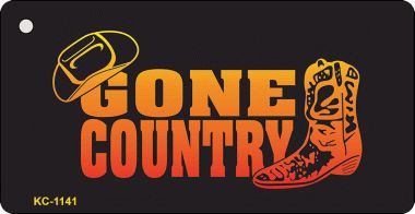 KC-1141 Gone Country Novelty Key Chain