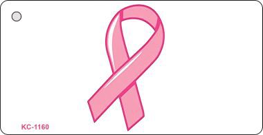 KC-1160 Pink Ribbon Novelty Key Chain