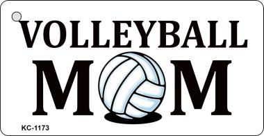 KC-1173 Volleyball Mom Novelty Key Chain