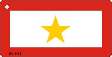 KC-1451 One Gold Star Novelty Key Chain