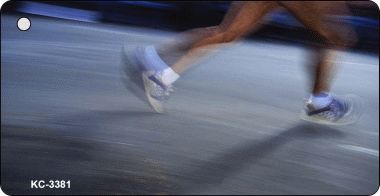 KC-3381 Blurred Jogger Novelty Key Chain