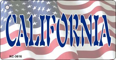 KC-3616 California Novelty Key Chain