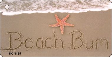 KC-1185 Beach Bum Novelty Key Chain