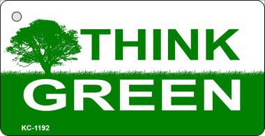 KC-1192 Think Green Novelty Key Chain