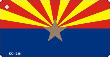 KC-1288 Arizona Small Star Novelty Key Chain