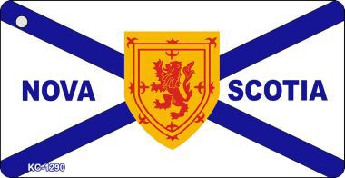 KC-1290 Nova Scotia Flag Novelty Key Chain