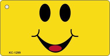 KC-1299 Smiley Face Novelty Key Chain