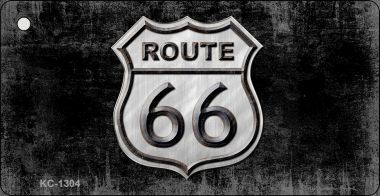 KC-1304 Route 66 Metal Novelty Key Chain