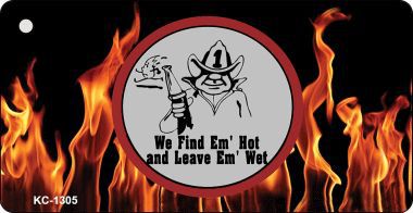 KC-1305 Leave em Hot Novelty Key Chain