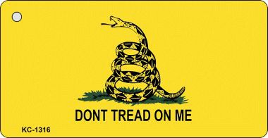 KC-1316 Do Not Tread On Me Novelty Key Chain