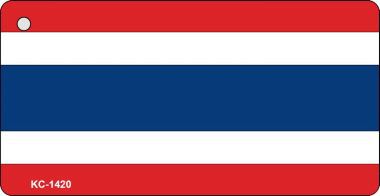 KC-1420 Thailand Flag Novelty Key Chain