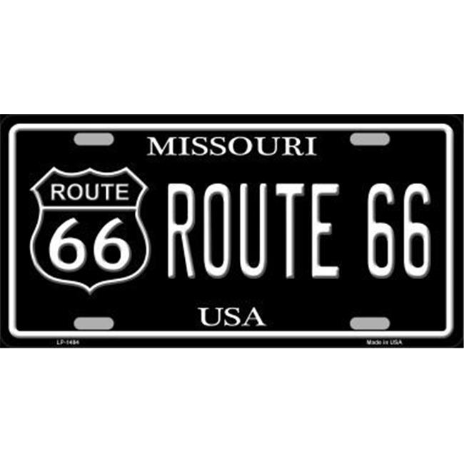 Smart Blonde LP-1484 Route 66 Missouri Metal Novelty License Plate