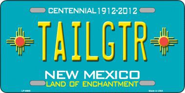 LP-6665 Tailgtr New Mexico Novelty Metal License Plate