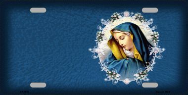 LP-7807 Virgin Mary Metal Novelty License Plate