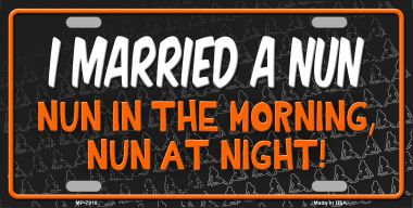 LP-7918 I Married A Nun Novelty Key Chain