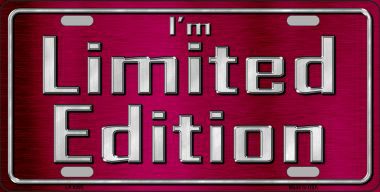 LP-8286 Im Limited Edition Novelty Metal License Plate