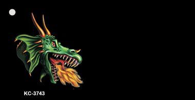KC-3743 Dragon OffSet Novelty Key Chain
