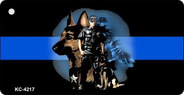 KC-4217 Police K-9 Novelty Key Chain