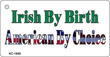 KC-1849 American By Choice Novelty Key Chain