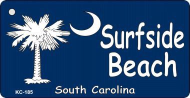 KC-185 Surfside Beach Novelty Key Chain