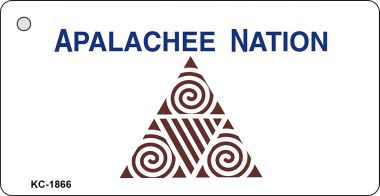 KC-1866 Apalachee Nation Novelty Key Chain