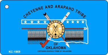 KC-1869 Cheyenne Arapaho Tribe Novelty Key Chain