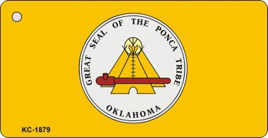 KC-1879 Ponca Tribe Novelty Key Chain