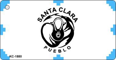 KC-1880 Santa Clara Pueblo Tribe Novelty Key Chain