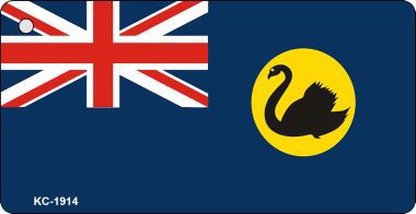 KC-1914 West Australia Flag Novelty Key Chain