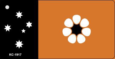 KC-1917 Northern Territory Flag Novelty Key Chain