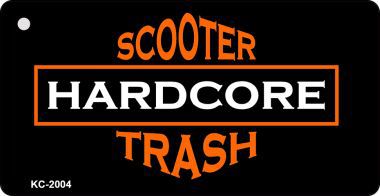 SMART BLONDE Scooter Trash Novelty Aluminum Key Chain KC-2004
