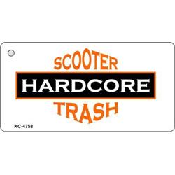 KC-2005 Scooter Trash White Novelty Key Chain