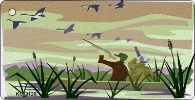 KC-2126 Duck Hunting Novelty Key Chain