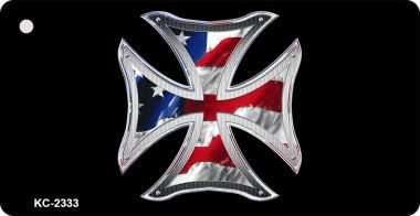 KC-2333 Maltese Cross Novelty Key Chain