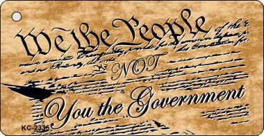 KC-2335 We The People Novelty Key Chain