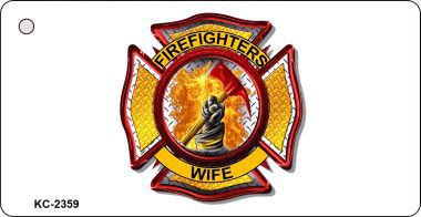 KC-2359 Firemens Wife Novelty Key Chain