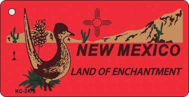 KC-2478 New Mexico Red Novelty Key Chain