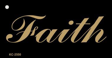 KC-2550 Faith Novelty Key Chain