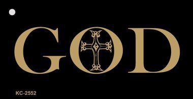KC-2552 God Novelty Key Chain